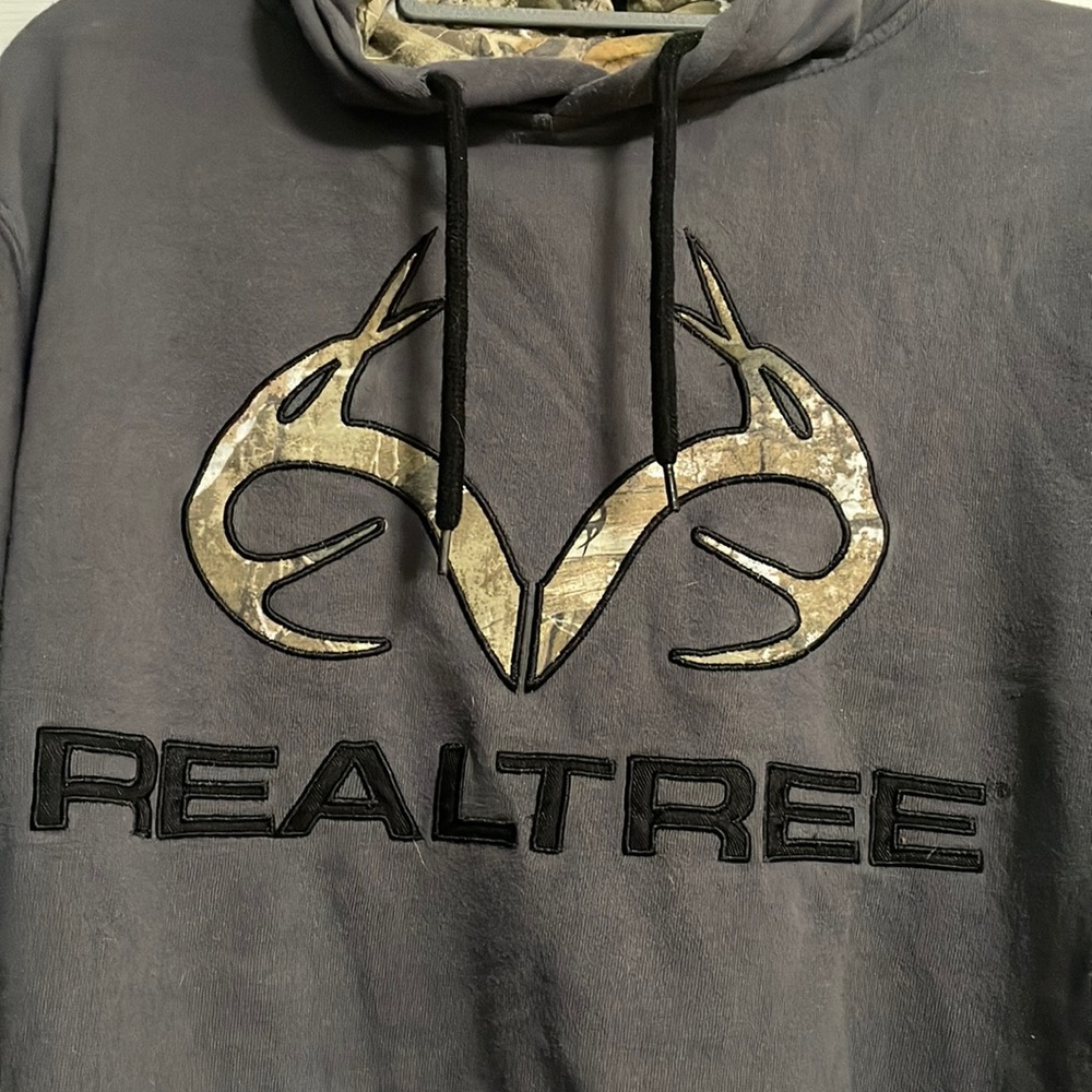 REEL TREE camo antler hoodie, Unisex